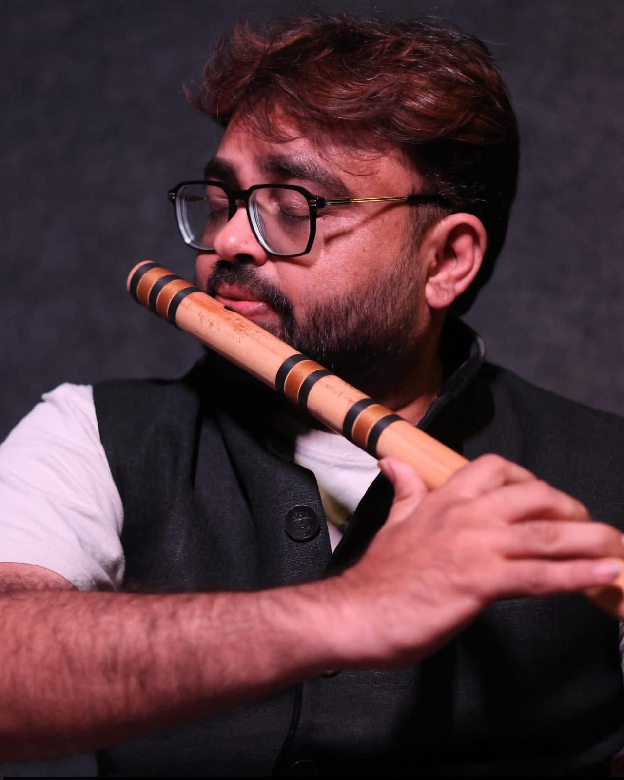 Flutist Shreyas Dave 